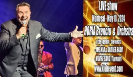 🔴 2024-05-10 | LIVE show with Horia Brenciu & HB Orchestra at Salle Désilets – MONTREAL