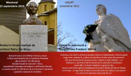 🔴 Statuia EMINESCU din Galati versus cea de la Catedrala Ortodoxă Română Buna Vestire Montreal