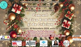 🔴 2024-11-30 | Concert de Ziua României și de Crăciun – Grup Vocal-Instrumental ARMONIA